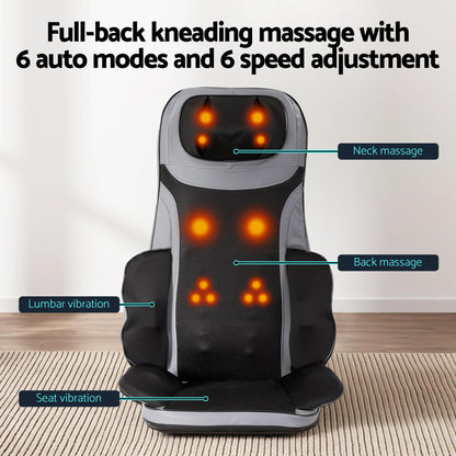 Full Back Massage Seat Cushion Heating With Foot Massagers