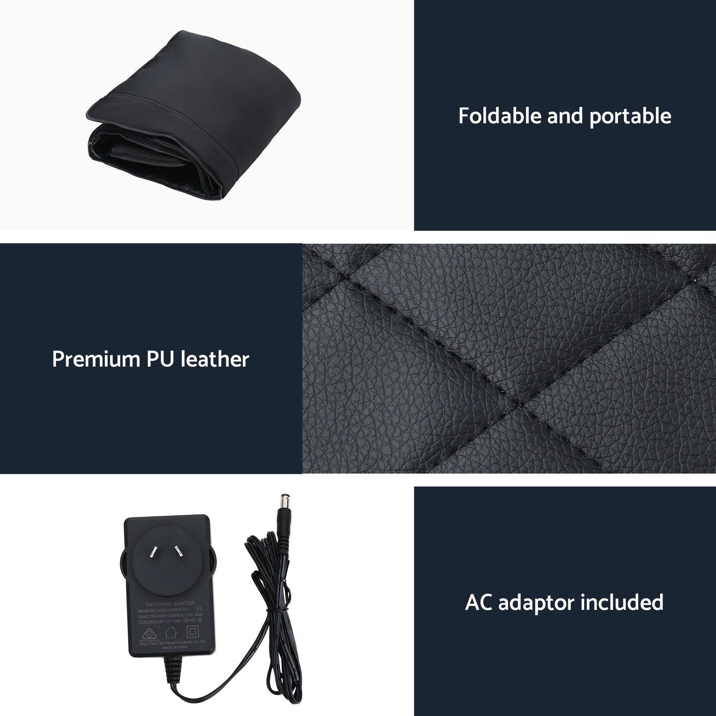 Massage Mat Heated Kneading Neck Massager