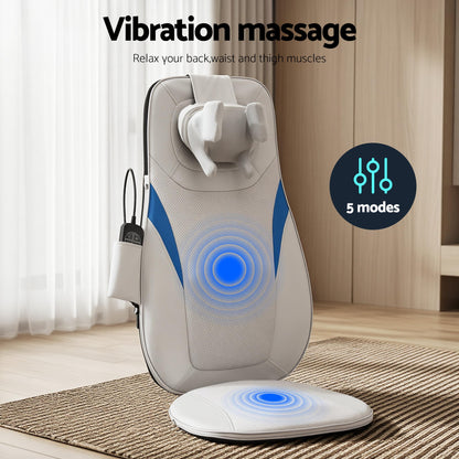 Full Back Massage with Cushion 3D Kneading Heating