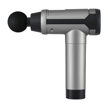 Massage Gun 30 Speed 6 Heads Vibration Muscle Massager Chargeable Black