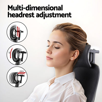 Ergonomic Office Chair Mesh Chairs Black
