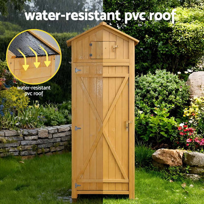 Best Outdoor Storage Cabinet Cupboard Folding Table Tool Organizer Shed Adjustable | Buy Online at Furniture Things Aust