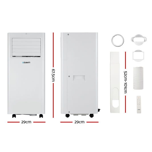 Portable Air Conditioner Cooling Mobile Fan Cooler Dehumidifier