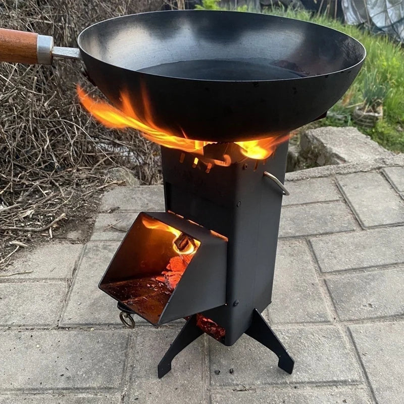 Portable Wood Stove for Camping