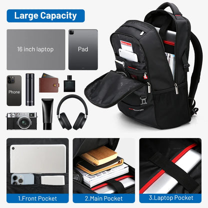 Laptop Backpack Travel with Large Capacity Waterproof