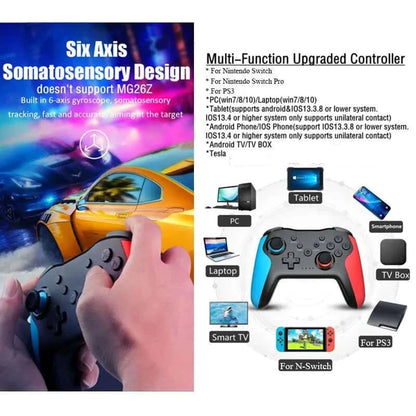 Best Gamepad Wireless Bluetooth Controller Dual Vibration Joystick | Buy Online at Furniture Things Australia