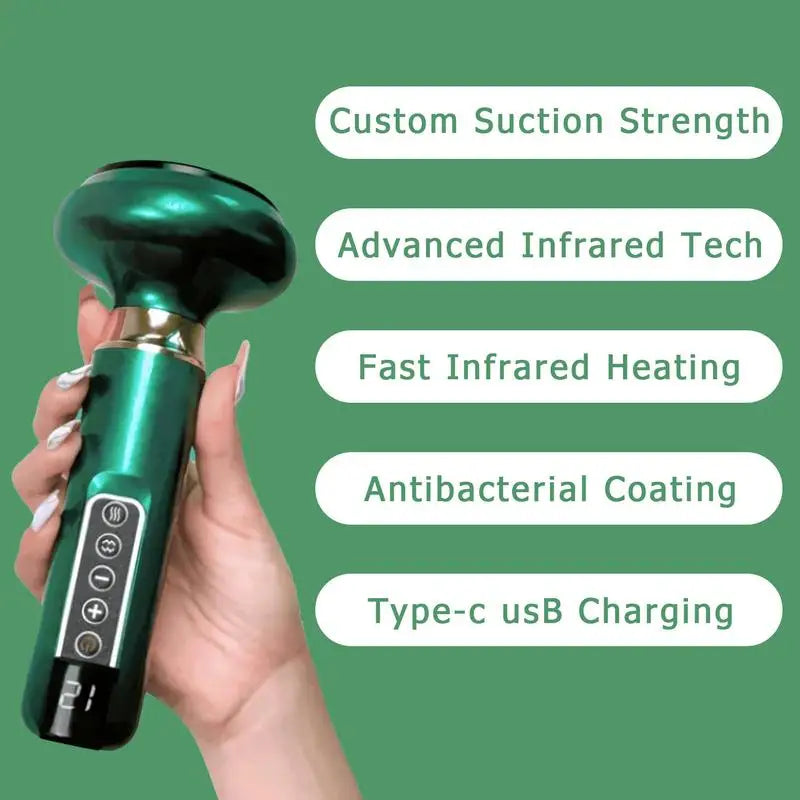 Cellulite Massager with Electric Cupping Device