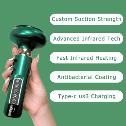 Cellulite Massager with Electric Cupping Device