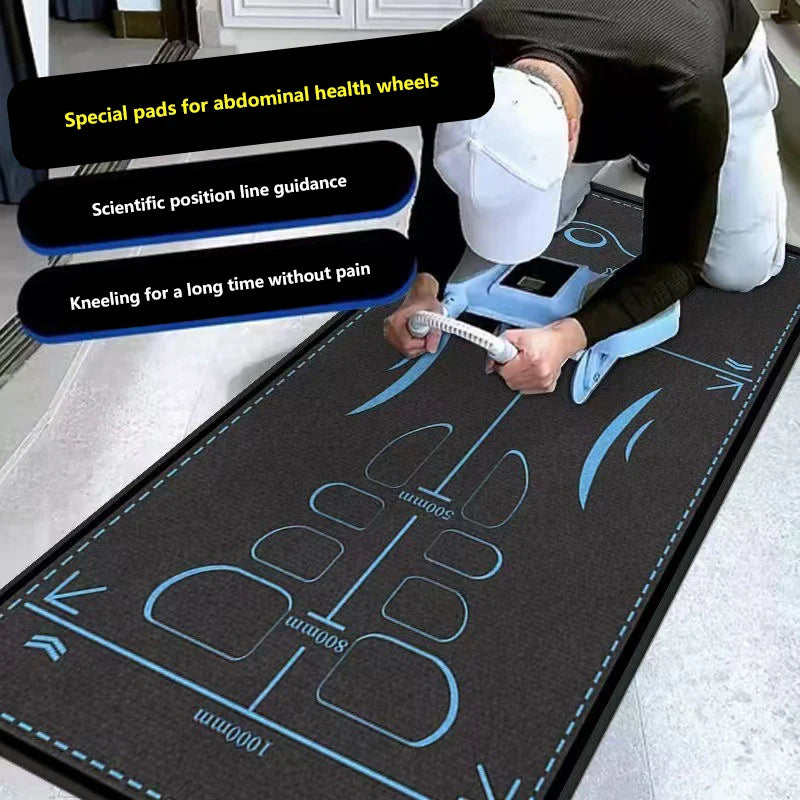 Yoga Mat Non-Slip Shock-Absorbing Fitness Pad