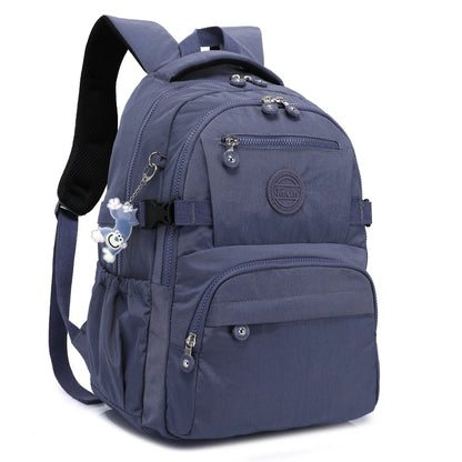 Backpack with Nylon Waterproof Blue