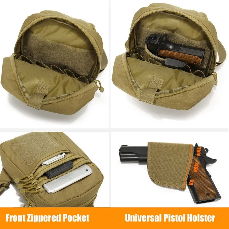 Carry On Tactical Pistol Holster Chest Bag