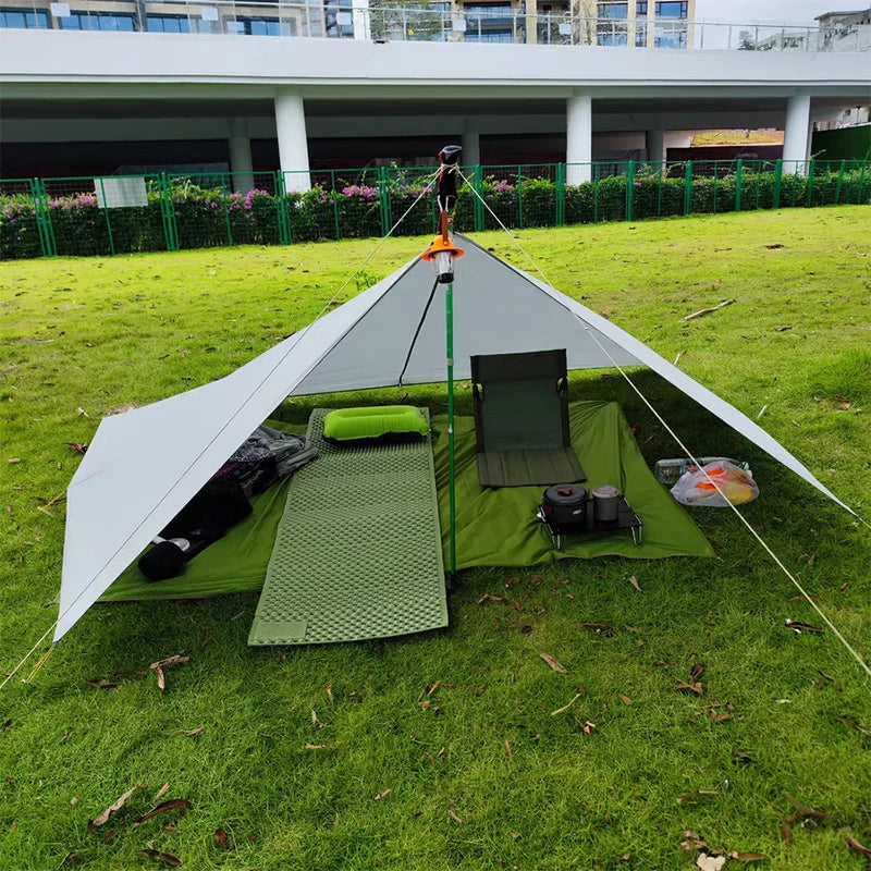 Ultralight Tarp with Sun Shelter 15D Nylon