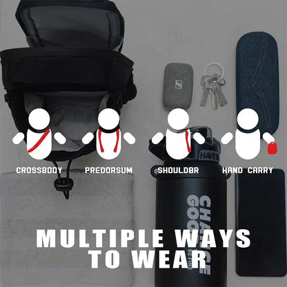 Magnetic Gym Bag with Organizer Pocket
