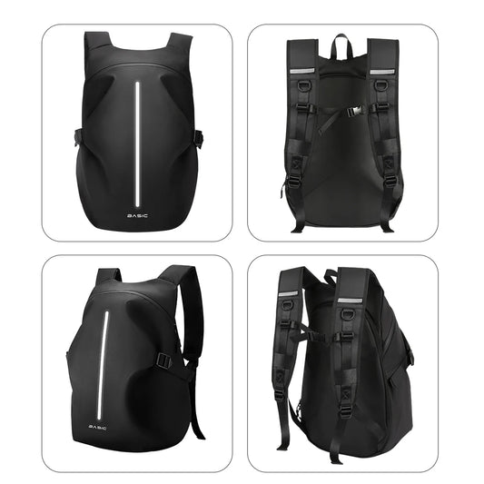 Motorcycle Backpack Large Capacity Waterproof Reflective