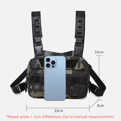 Fishing Chest Bag with Waterproof Tackle Pack