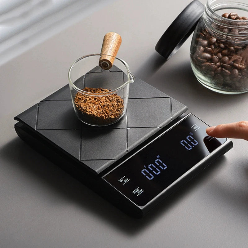 Digital Kitchen Scale with High Precision Coffee Timer
