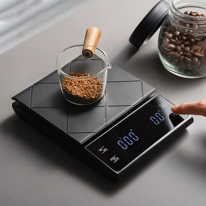 Digital Kitchen Scale with High Precision Coffee Timer