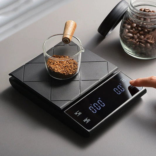 Digital Kitchen Scale with High Precision Coffee Timer