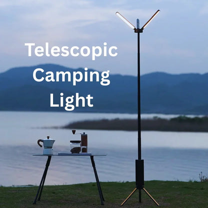 Telescopic Rechargeable Camping LED Light