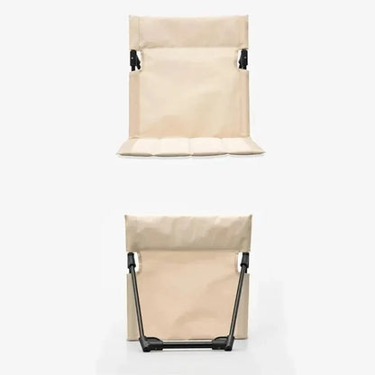 Camping Chair Foldable with Cushioned Backrest