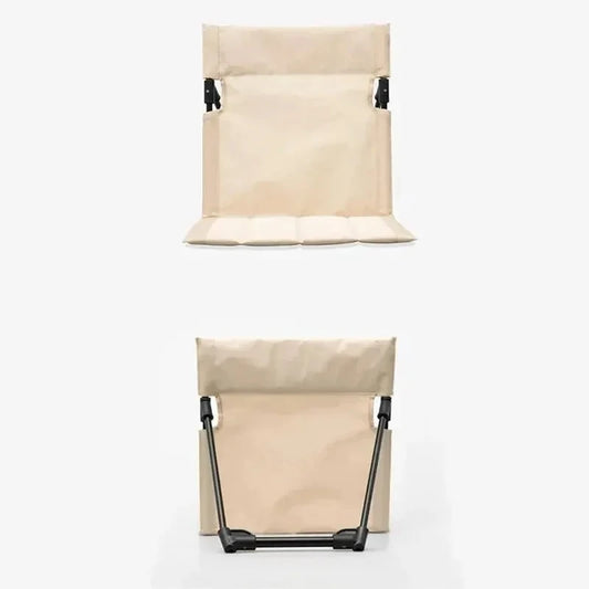 Camping Chair Foldable with Cushioned Backrest