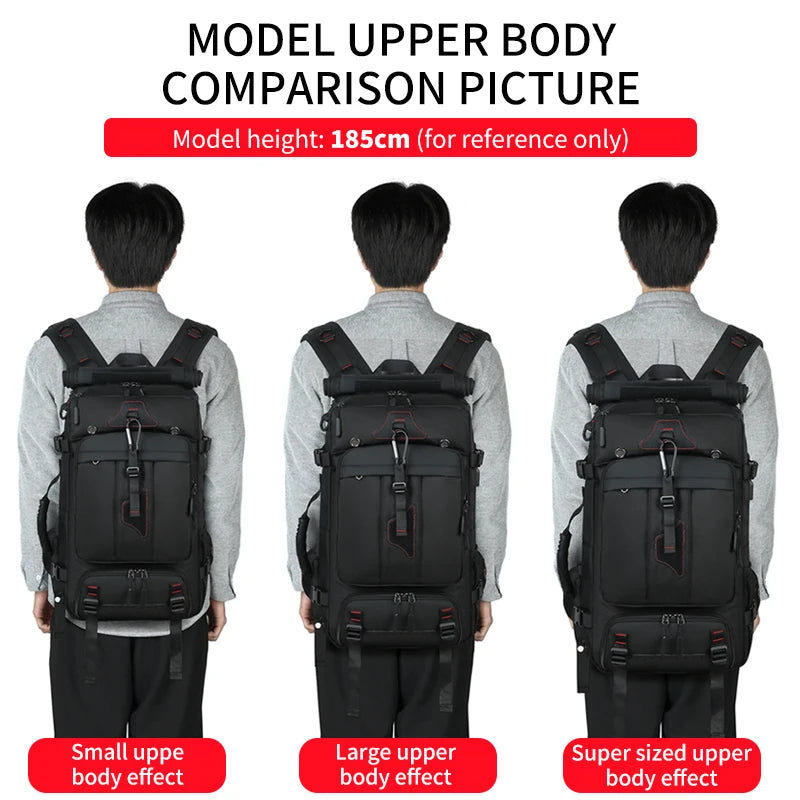 Backpack with 70L Large Capacity for Hiking