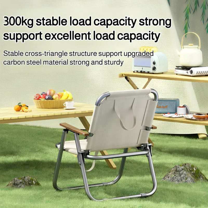 Outdoor Portable Aluminum Folding Chair