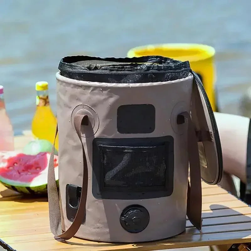 Waterproof Collapsible Camping Bucket 25L