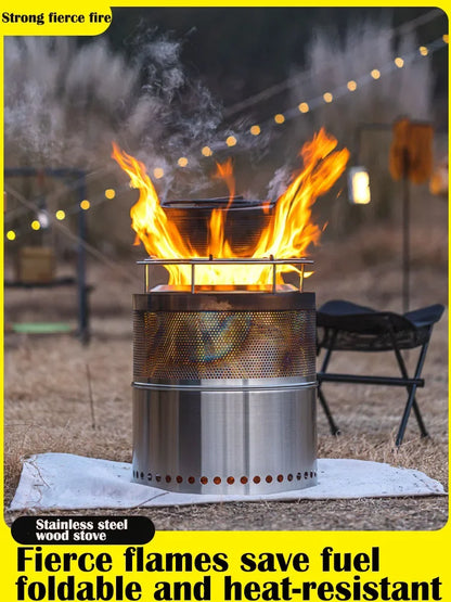 Wood Burning Camping Stove