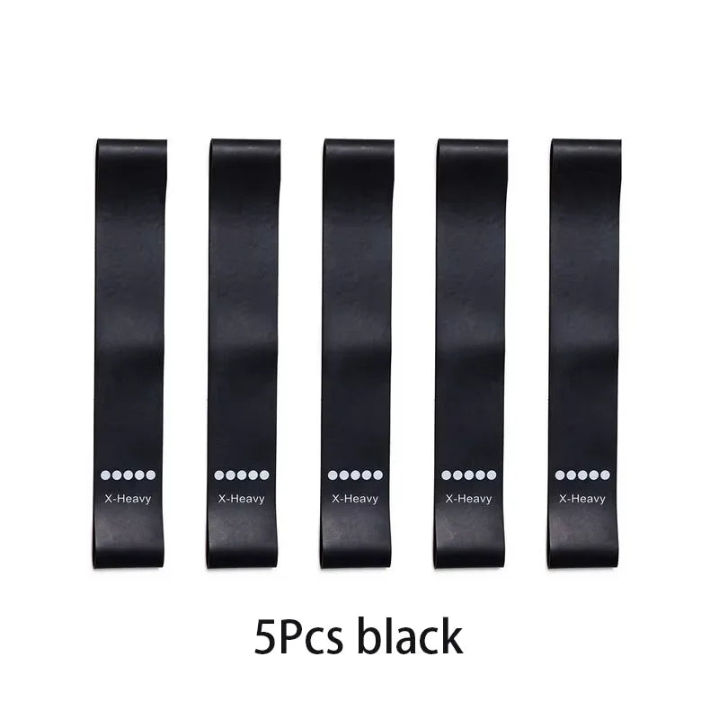 5-Level Resistance Workout Bands Set