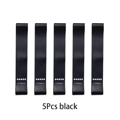 5-Level Resistance Workout Bands Set