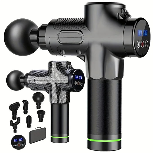 Gun Massager with Electric 30-Level Muscle