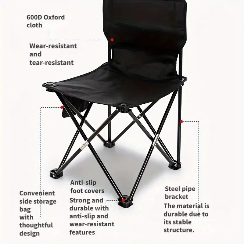 Outdoor Camping Oxford Chair