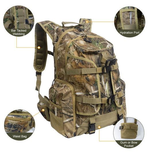 Hunting Backpack with Rifle Holder
