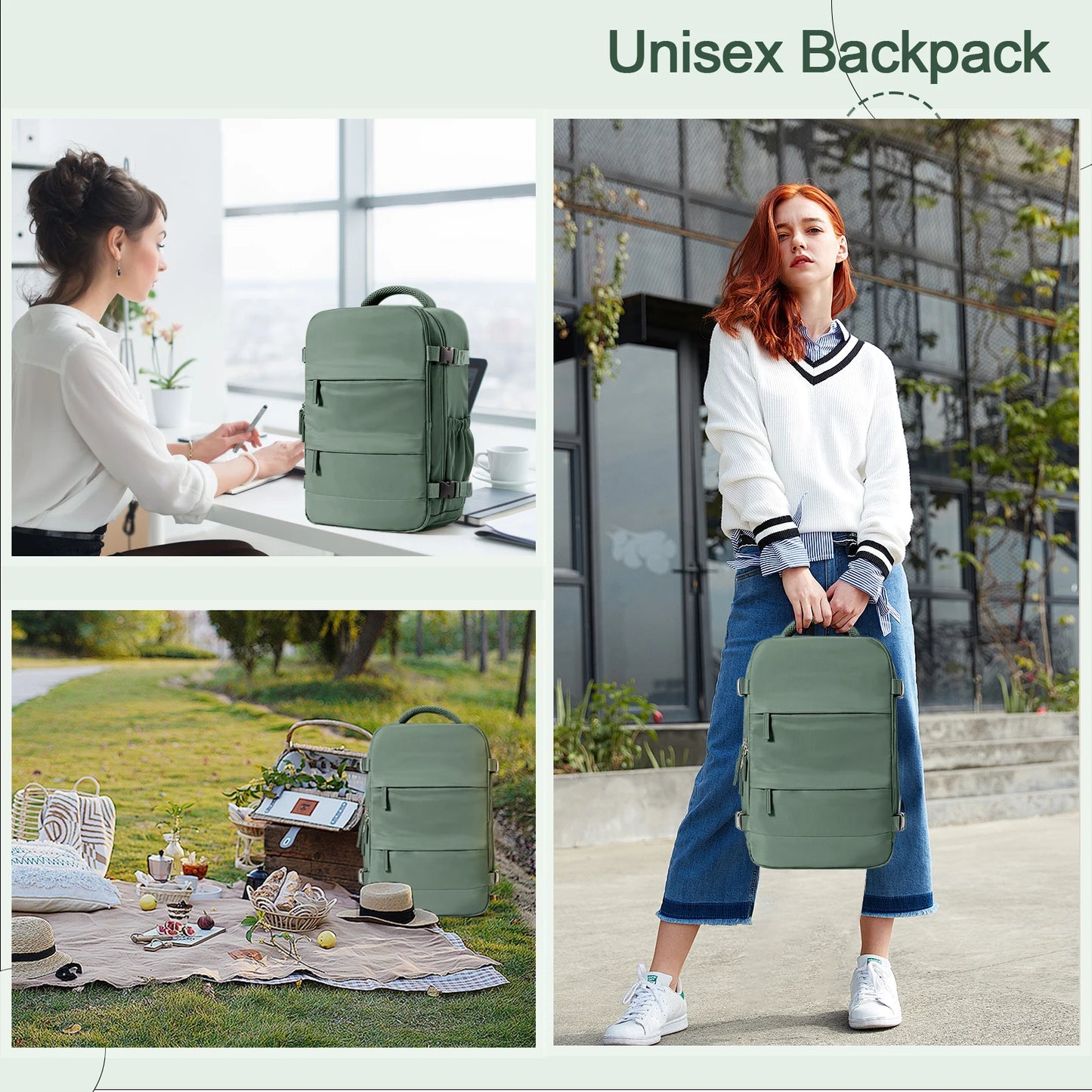 Travel Backpack Cabin Bag 40x20x25 Laptop Softback
