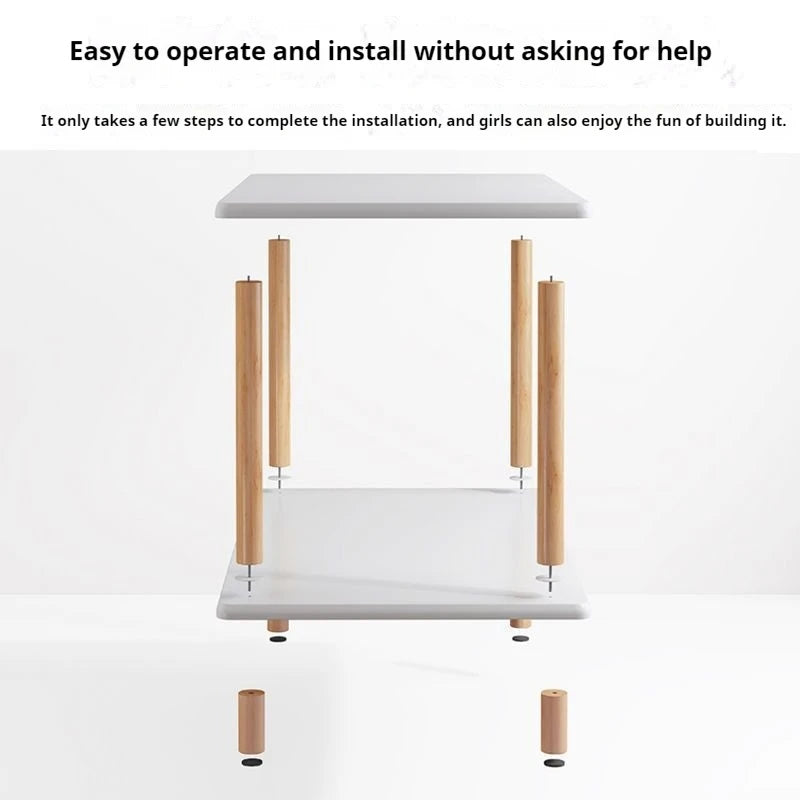 Bedside table with Modern Small Storage