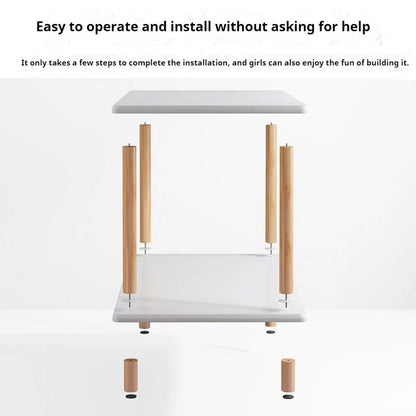 Bedside table with Modern Small Storage