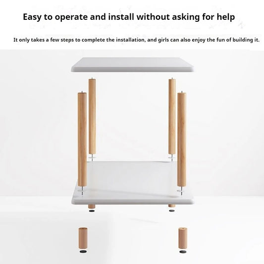 Bedside table with Modern Small Storage