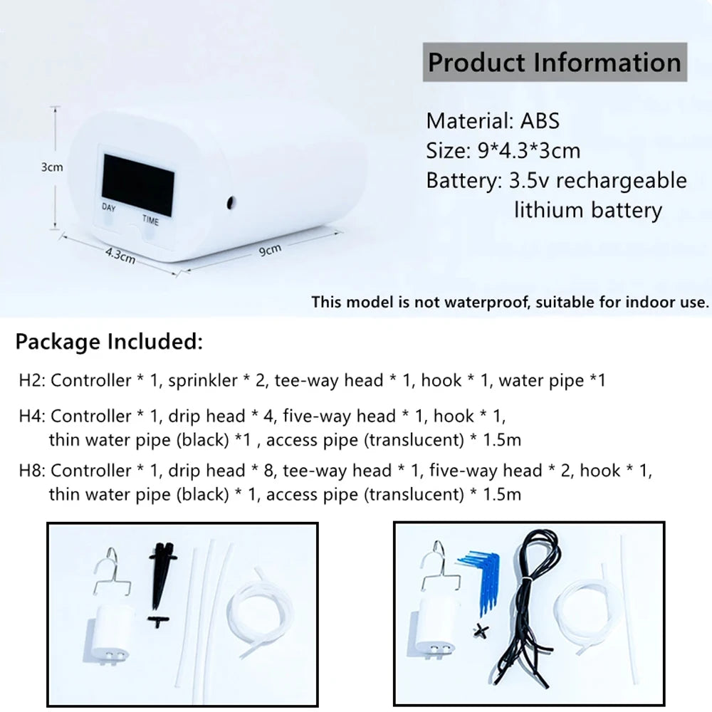 Automatic Drip Irrigation Watering Pump Timer