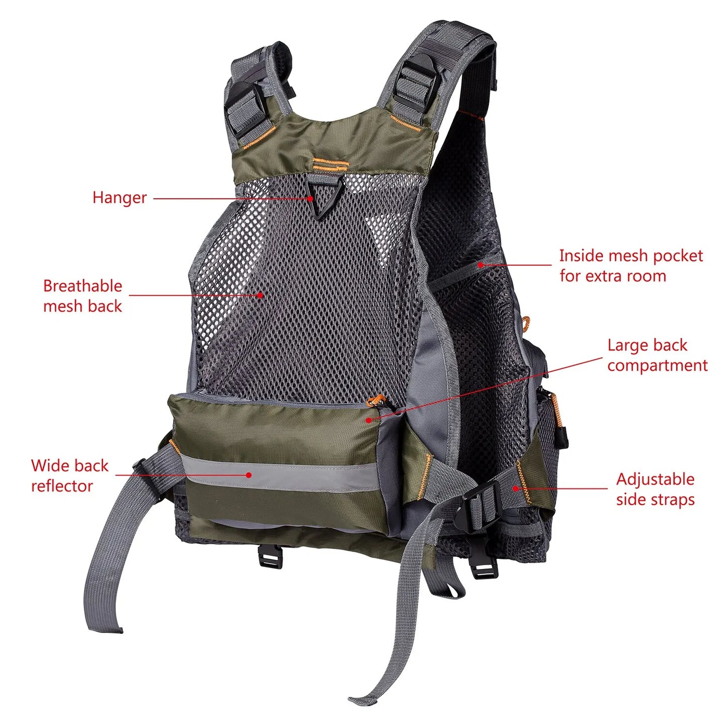 Adjustable Fishing Vest