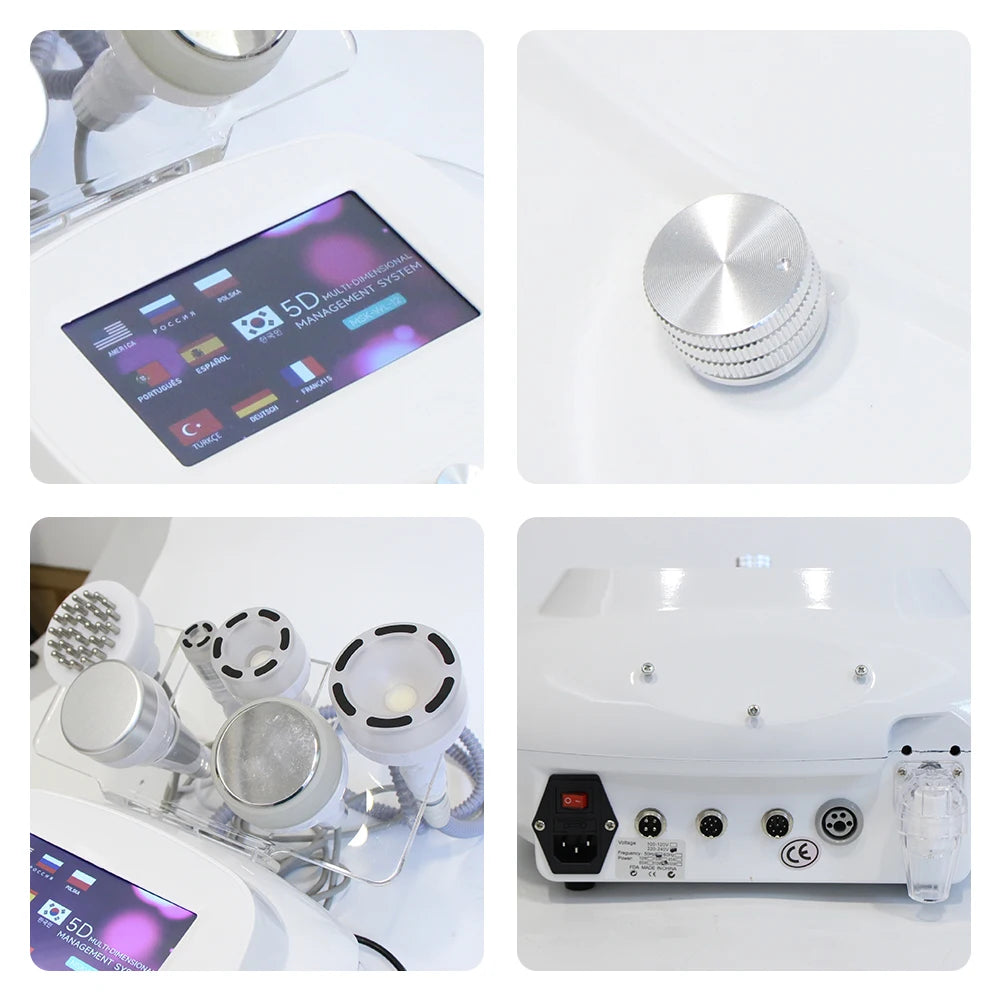 Cavitation Machine with 6-in-1 Body Shaping Beauty Device