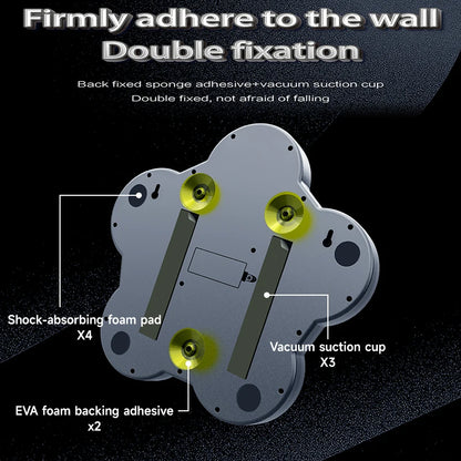 Boxing Trainer with Smart Bluetooth Wall Mounted Music Target