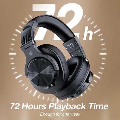 Bluetooth Headphones with Over Ear Wireless Studio Monitor