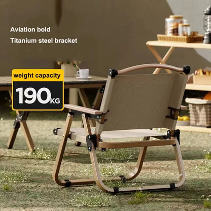 Outdoor Folding Chair for Portable Picnic Seat