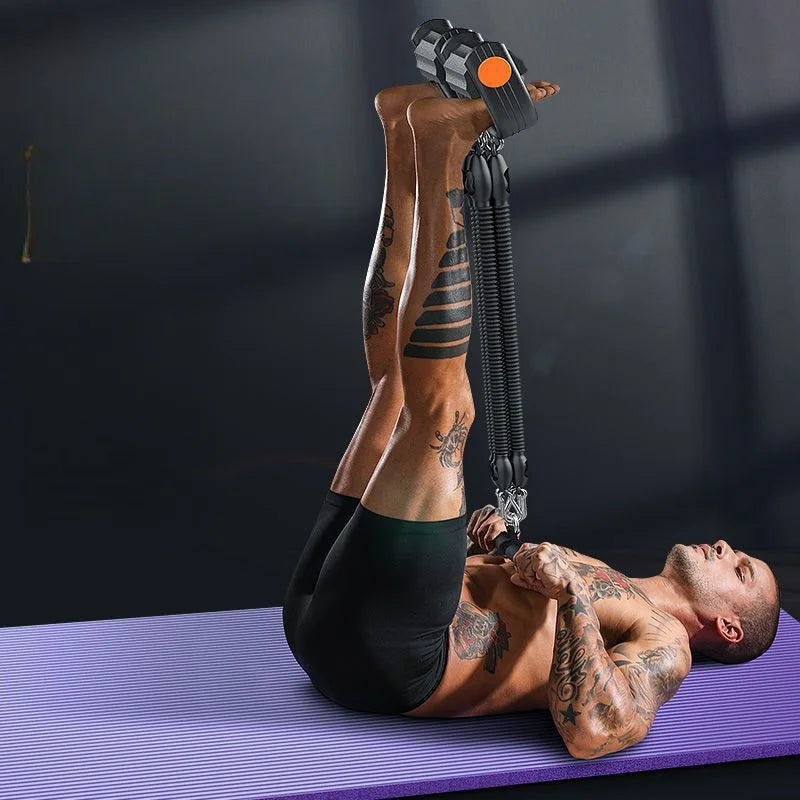 Multi-Functional Resistance Pedal Tension Rope