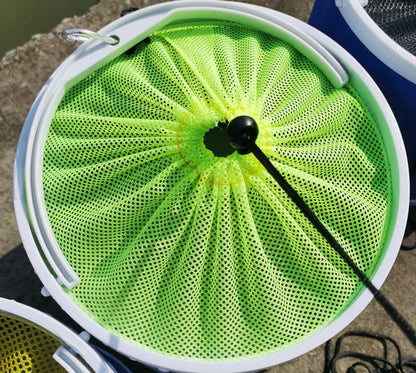 Multifunctional Folding Bucket Net with Handle