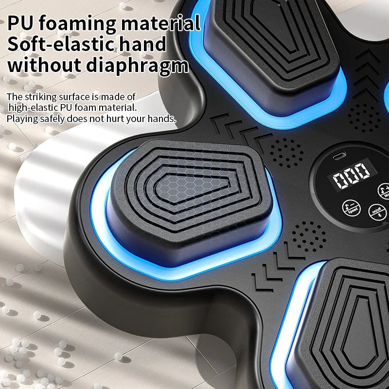 Boxing Machine with Smart Bluetooth Training Wall Pad