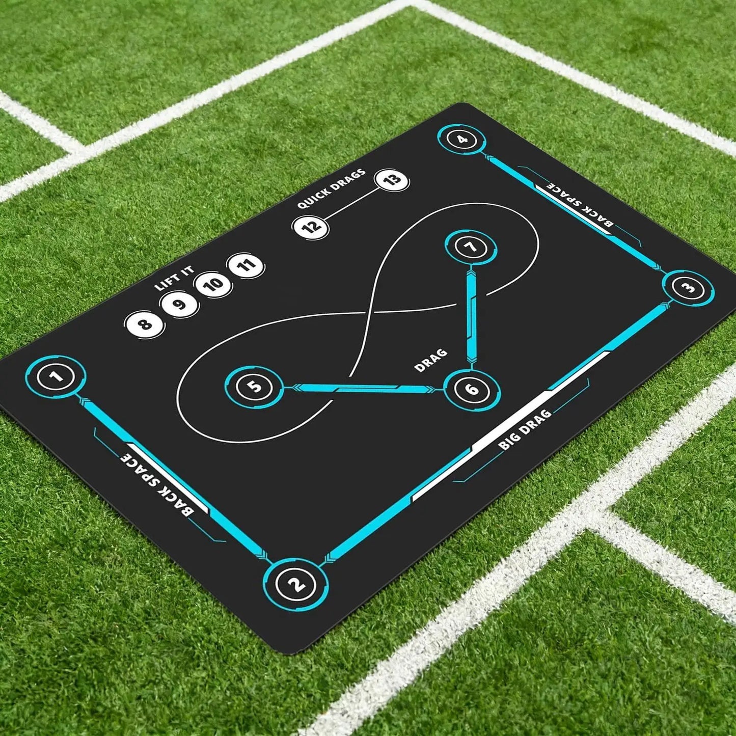 Hockey & Soccer Training Dribbling Pad