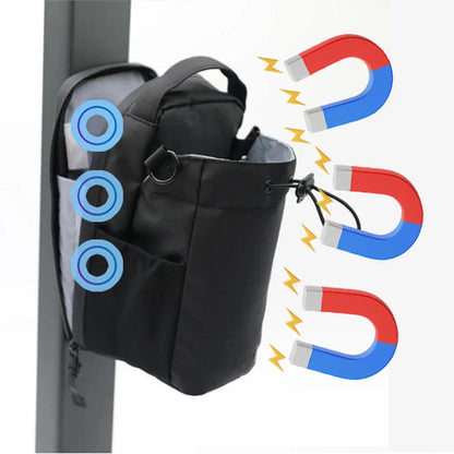 Magnetic Gym Bag with Organizer Pocket