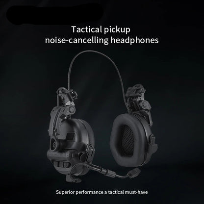 Tactical Earmuffs with Active Noise Cancelling